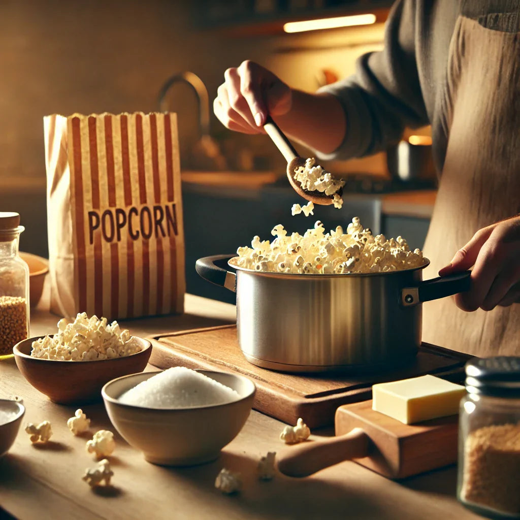 Aztech's Making Popcorn How to Make Salted Popcorn at Home | Syracuse Salt Co.