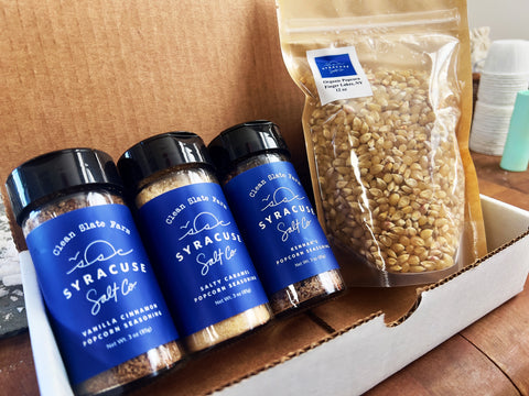 Three Seasoning Popcorn Box